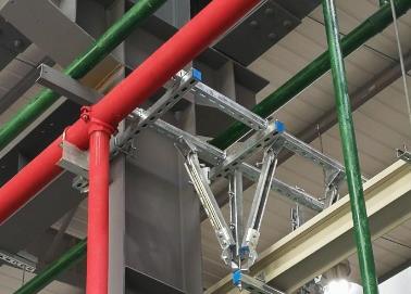赣州市该抗震支架的整体式支吊架结构协调性好